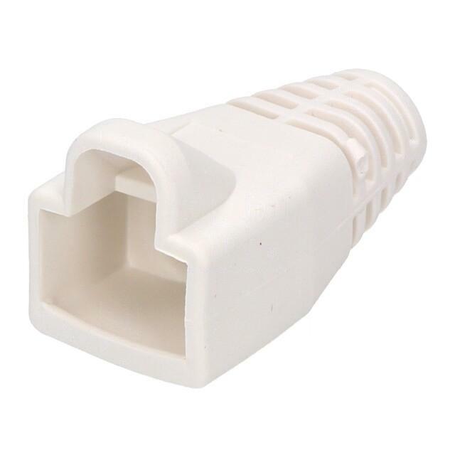 ENCITECH Plug cover; 6mm; white; RJ45