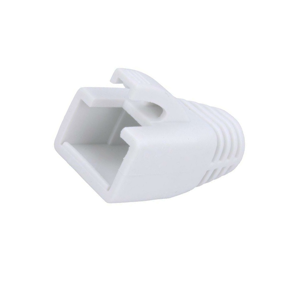LOGILINK Plug cover; 8mm; white; RJ45