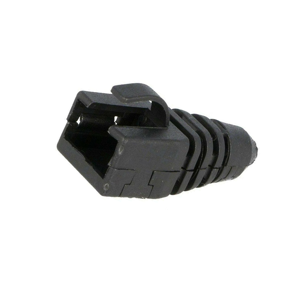 ENCITECH Plug cover; black; RJ45 |