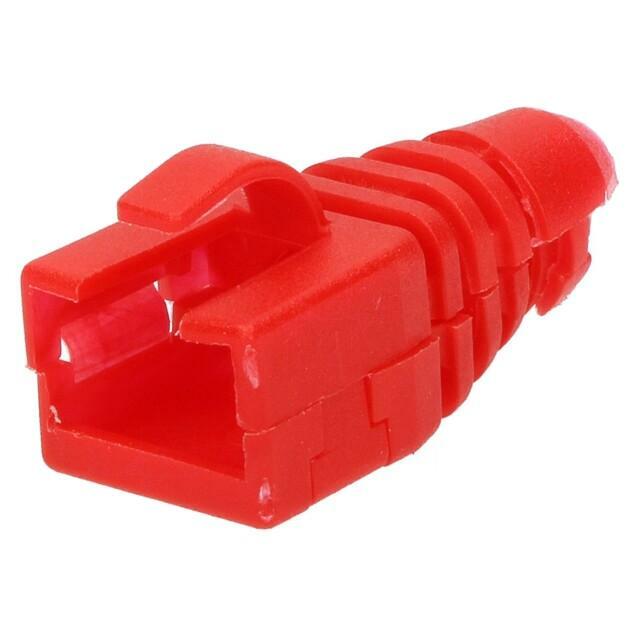 ENCITECH Plug cover; red; RJ45 |