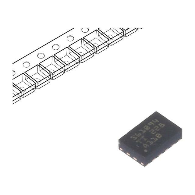 TEXAS INSTRUMENTS PMIC; DC/DC converter; Uin: