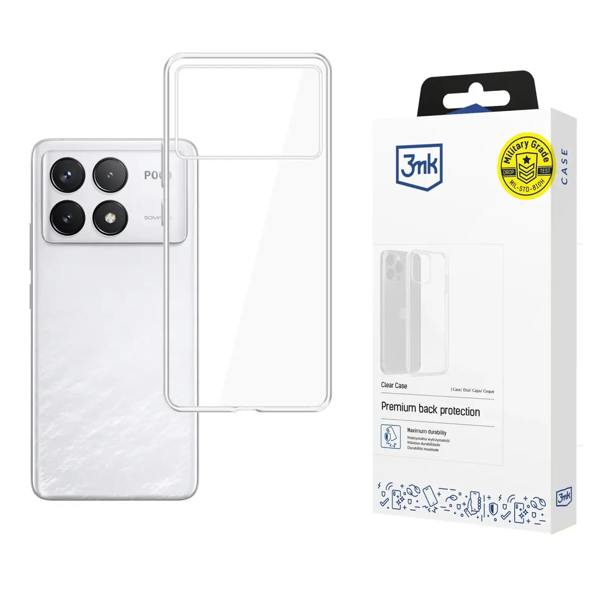 Poco F6 Pro - 3mk Clear