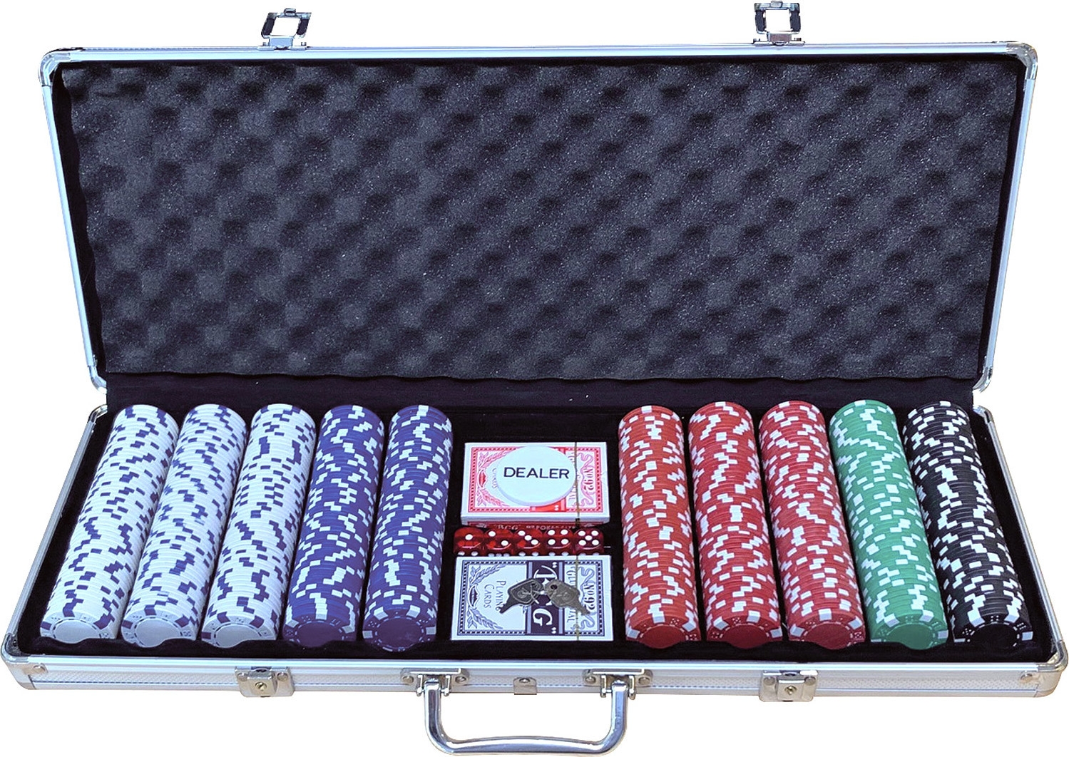 Pokera komplekts – koferis ar 500