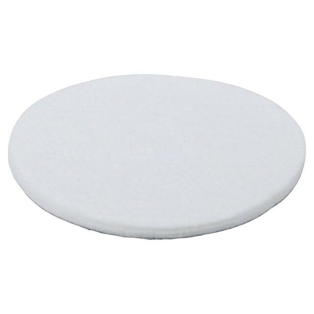 WOLFCRAFT Polishing wheel; Ø: 125mm; felt