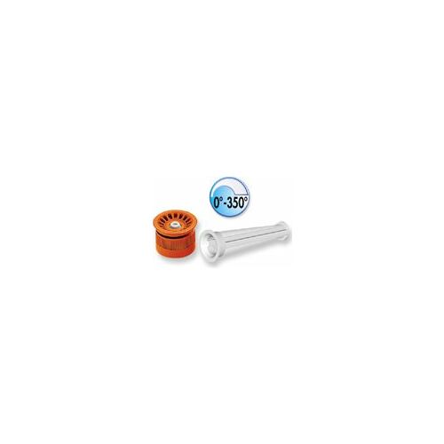 Pop-Up sprauslas galva 0°-350° 10 l/min