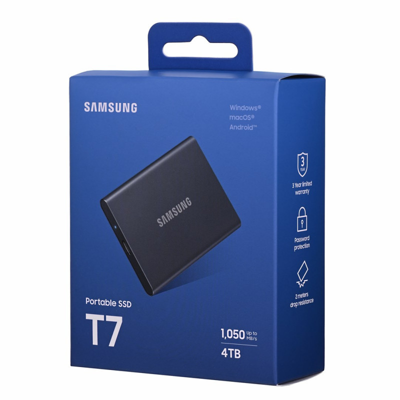 SAMSUNG Portable SSD T7 4TB grey
