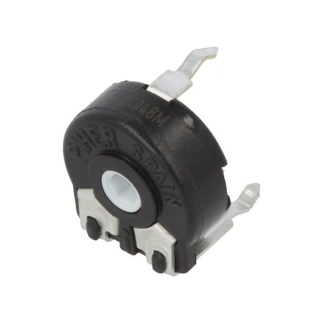 PIHER Potentiometer: mounting; 100kΩ; single turn