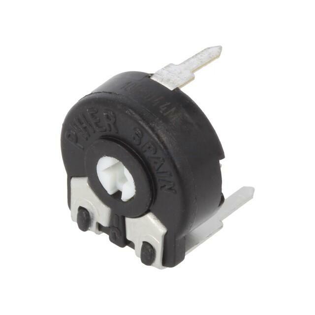 PIHER Potentiometer: mounting; 100kΩ; single turn