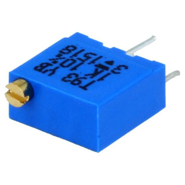 VISHAY Potentiometer: mounting; 1kΩ; multiturn; 500mW