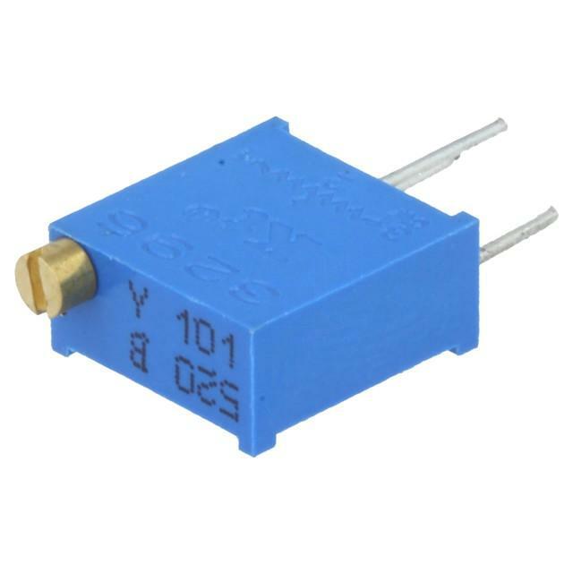 VISHAY Potentiometer: mounting; 1kΩ; multiturn; 500mW