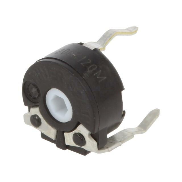 PIHER Potentiometer: mounting; 200kΩ; single turn