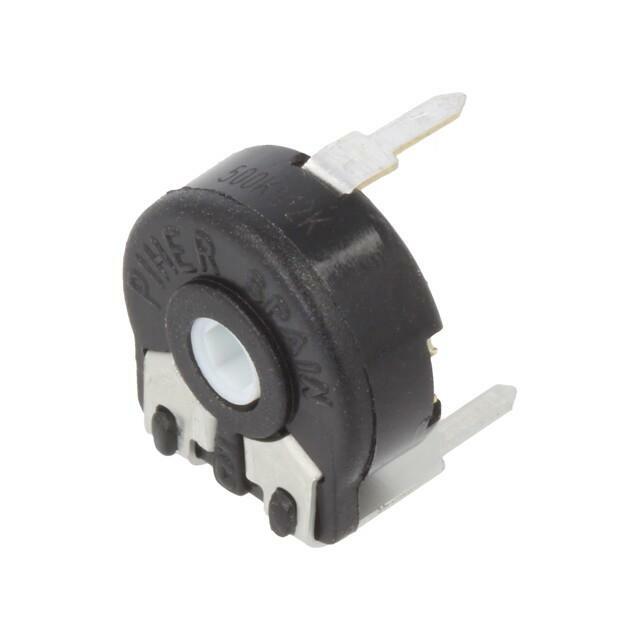 PIHER Potentiometer: mounting; 500kΩ; single turn