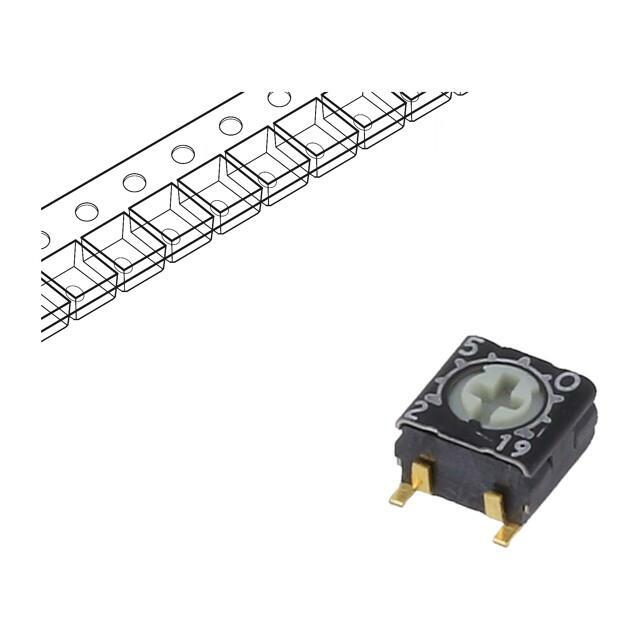 TOCOS Potentiometer: mounting; 50kΩ; single turn