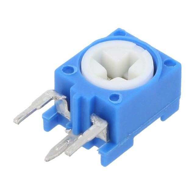 PIHER Potentiometer: mounting; 50kΩ; single turn