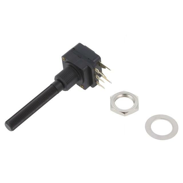 PIHER Potentiometer: shaft; 25kΩ; single turn
