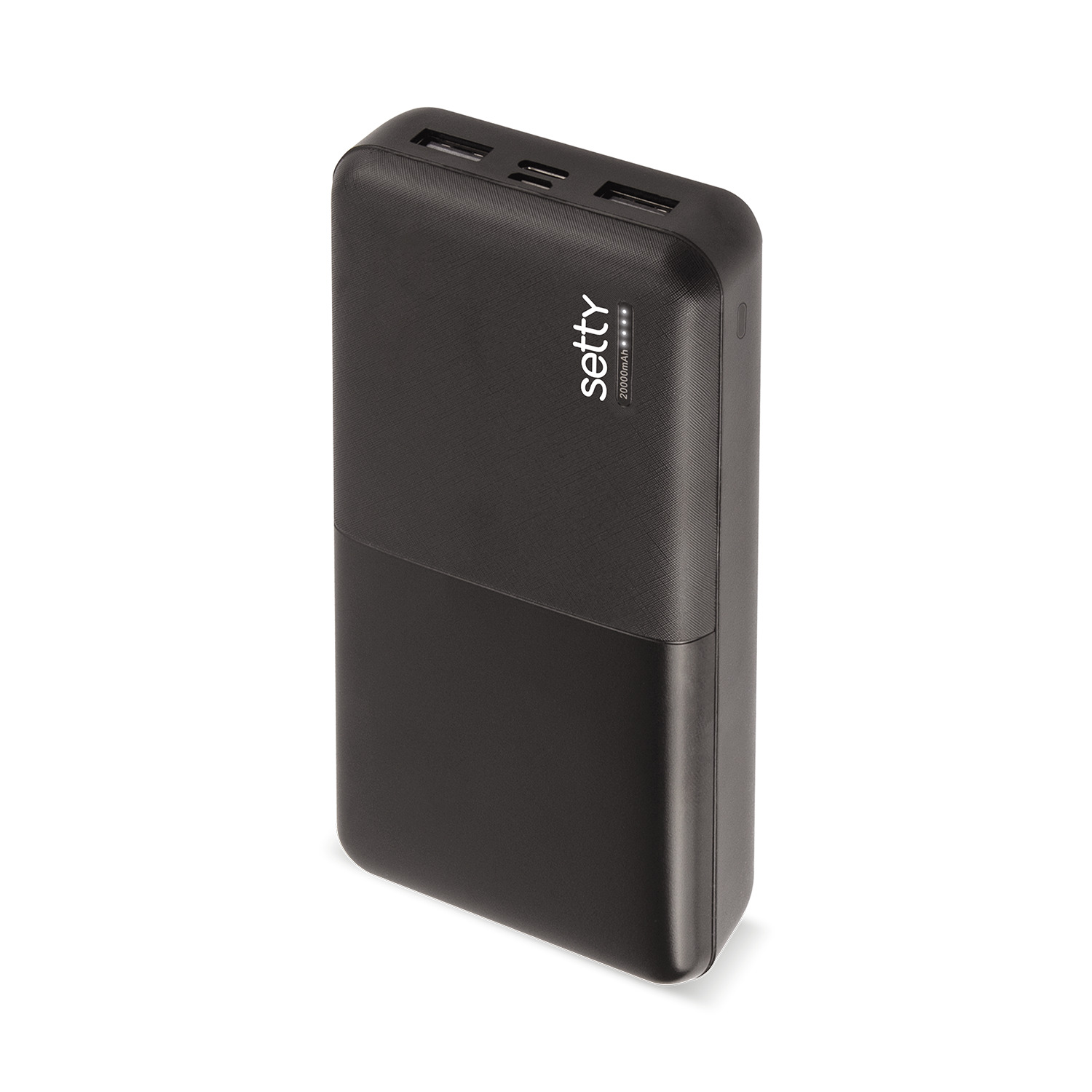 Power bank Setty 20000 mAh black
