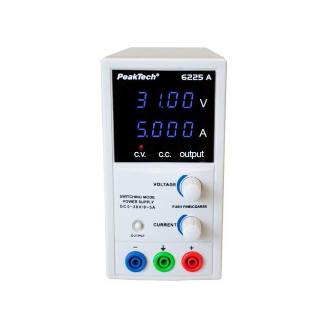 PEAKTECH Power supply: laboratory; switched-mode,single-channel