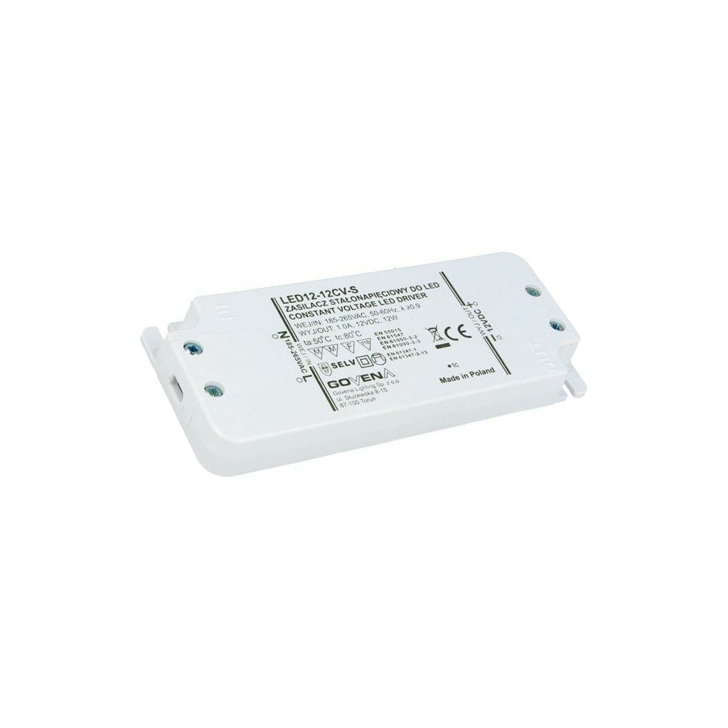 GOVENA Power supply: switching; LED; 12W