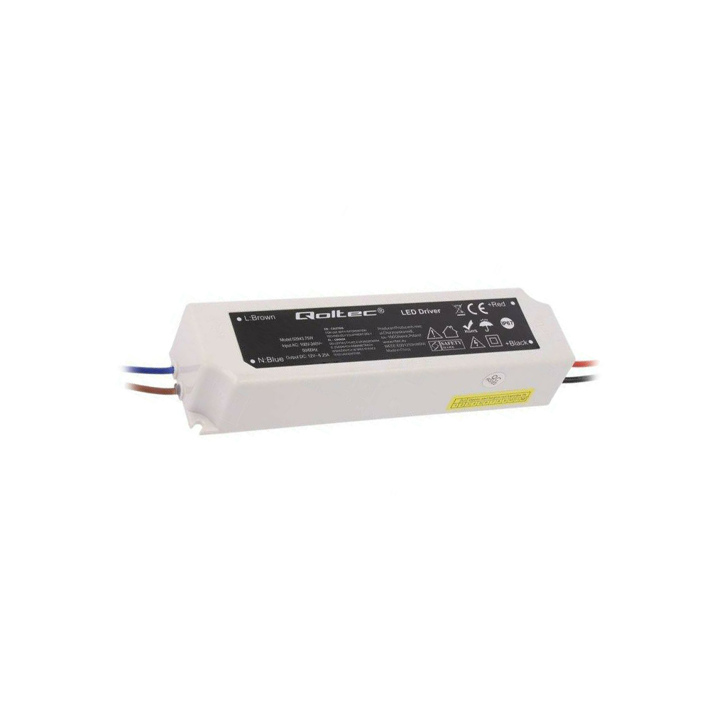Power supply: switching; LED; 75W; 12VDC