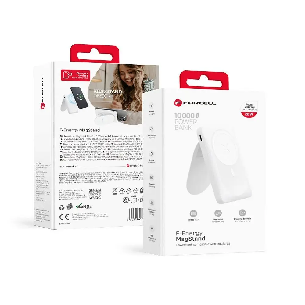 Powerbank compatible with MagSafe Forcell F-Energy