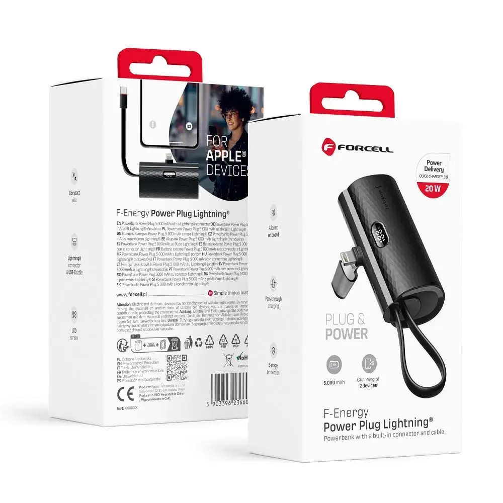 Powerbank Forcell F-Energy Power Plug F5K3