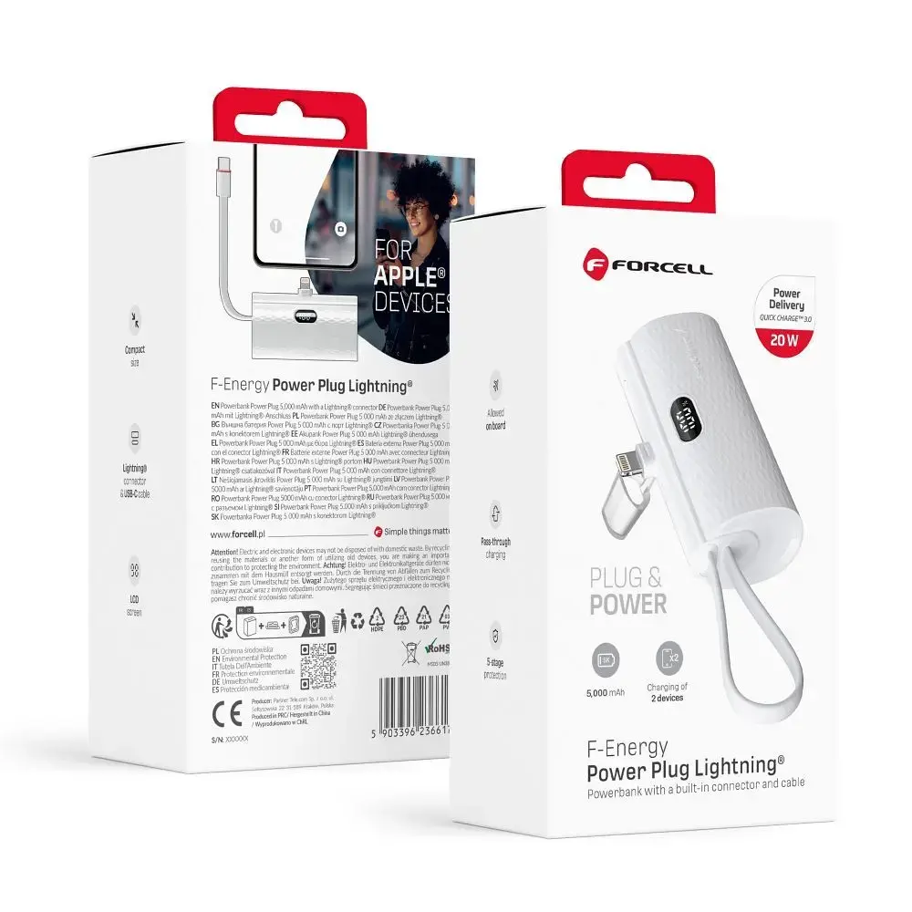 Powerbank Forcell F-Energy Power Plug F5K3