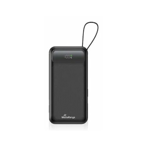 Mediarange Powerbank 10000mAh USB-C LC-Display Quickcharge