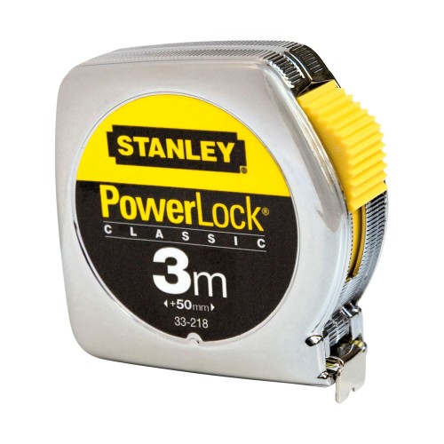 Powerlock 3m mērlenta. Metālisks ietvars. |