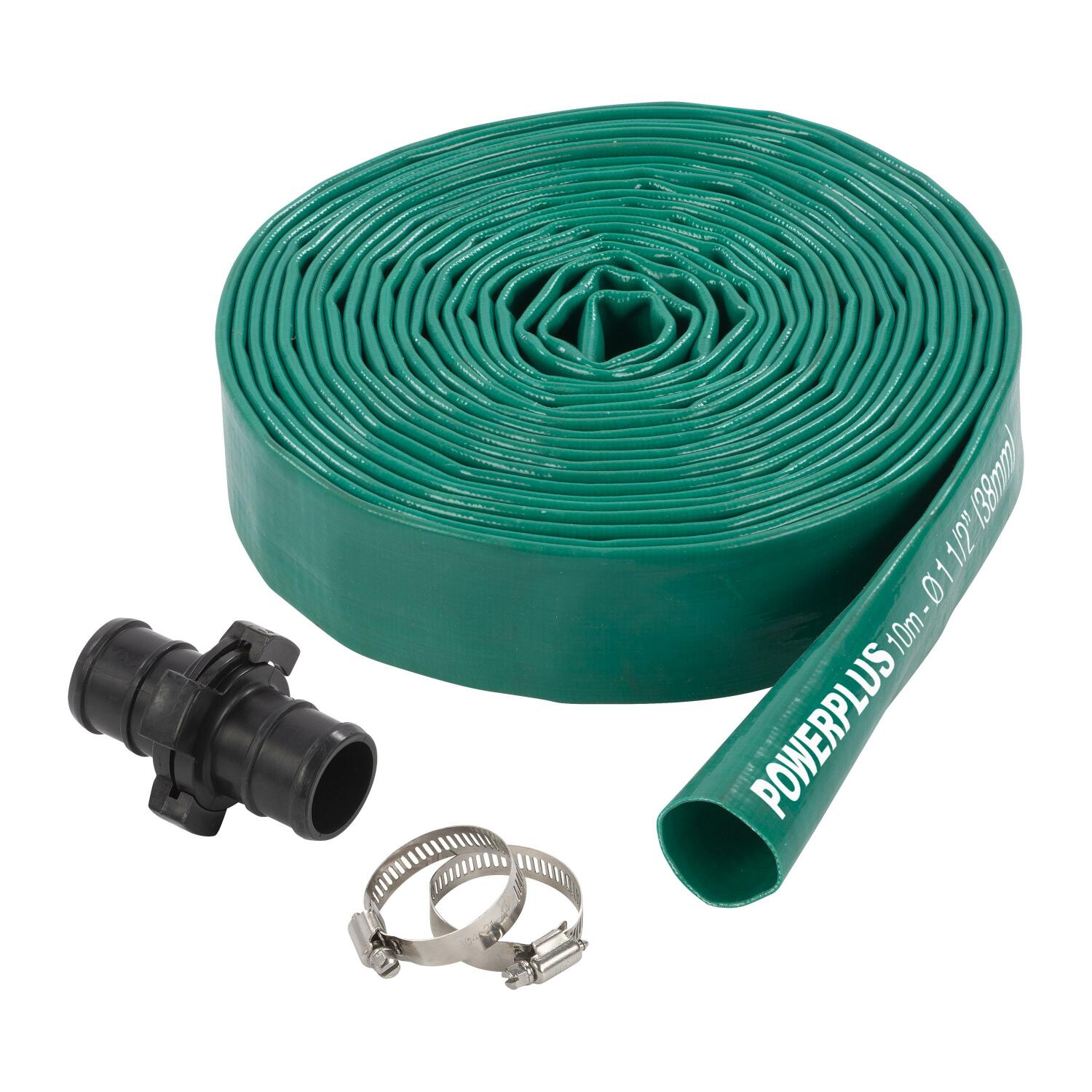 Powerplus Izlādes šļūtene, 10m, 38mm, 6Bar