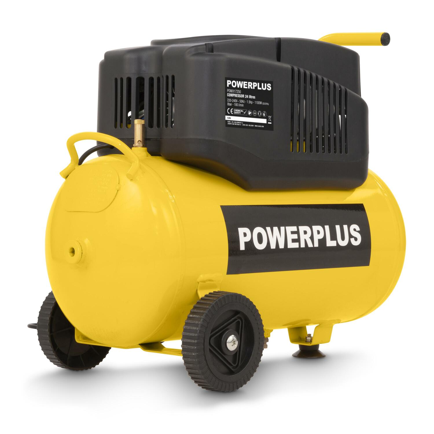 Powerplus Kompresors POWX17250, 1200W, 8bar, 180l/min