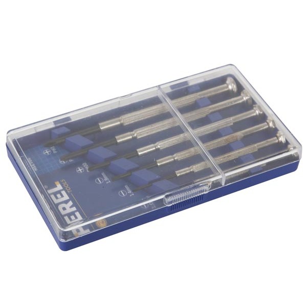 PEREL PRECISION SCREWDRIVER SET - 6