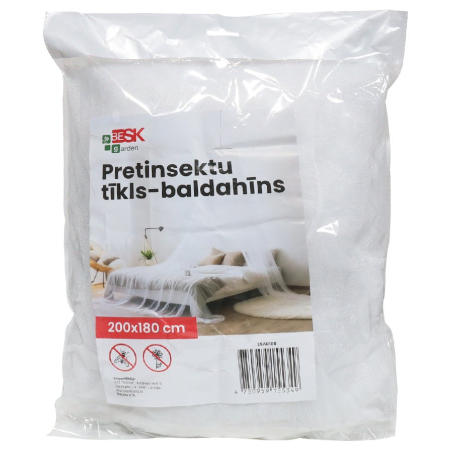 Besk Pretinsektu tīkls- baldahīns | 4750959155349