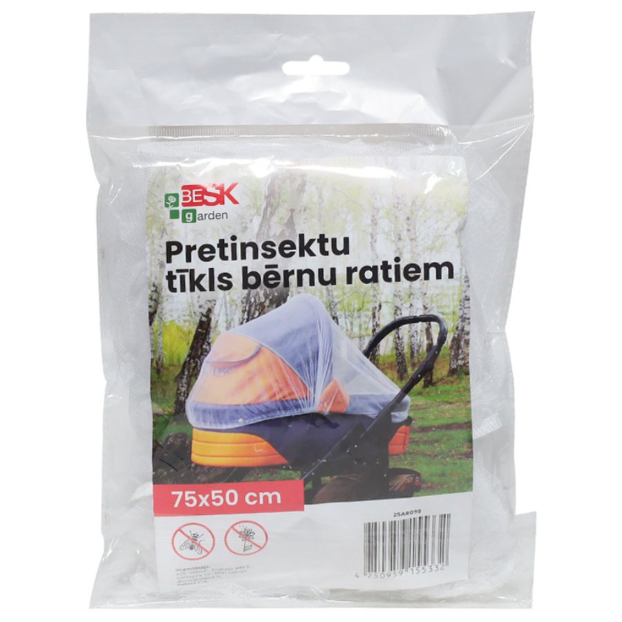 Besk Pretinsektu tīkls bērnu ratiem |
