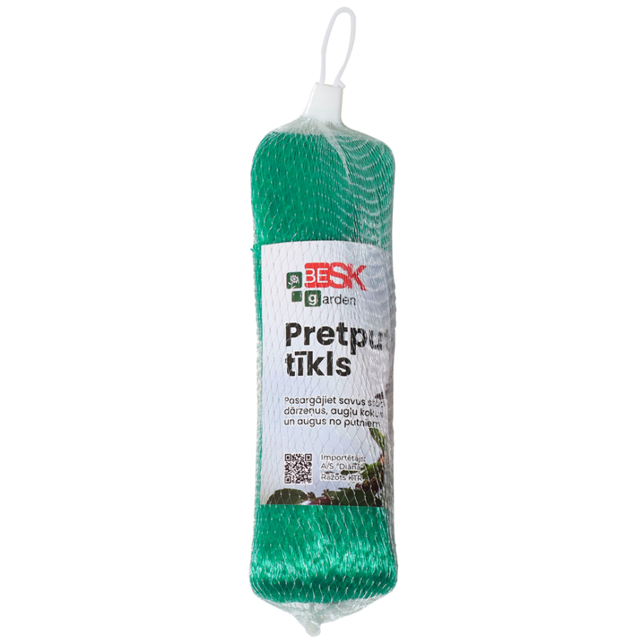 Besk Pretputnu tīkls 2mx5m, zaļš |