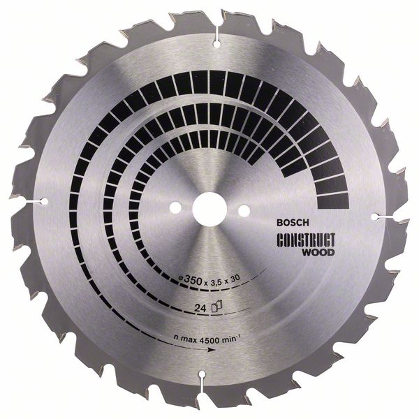 Ripzāģa disks 350x30 mm Construct wood