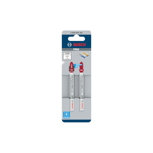 BOSCH PRO Figūrzāģa asmeņi T102BF 2