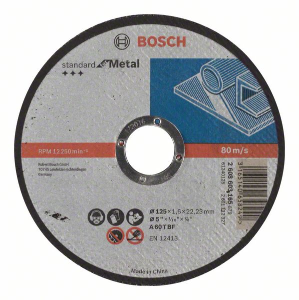 BOSCH PRO Grieš. disks metālam Taisns
