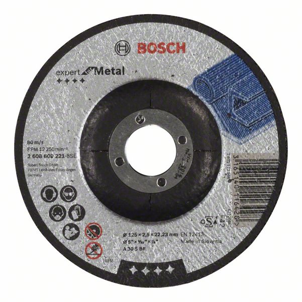 BOSCH PRO Grieš. Ripa metālam izliekta