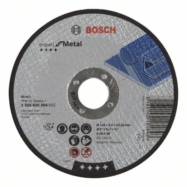 BOSCH PRO Grieš. Ripa metālam taisna