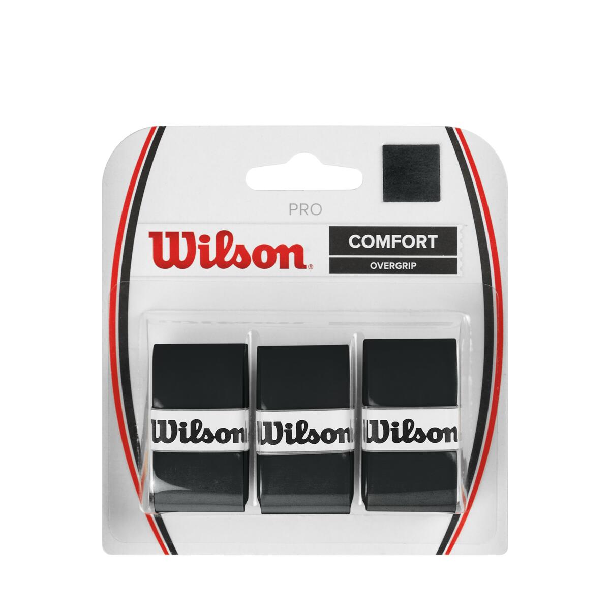 WILSON PRO OVERGRIP melns 3gb./iep