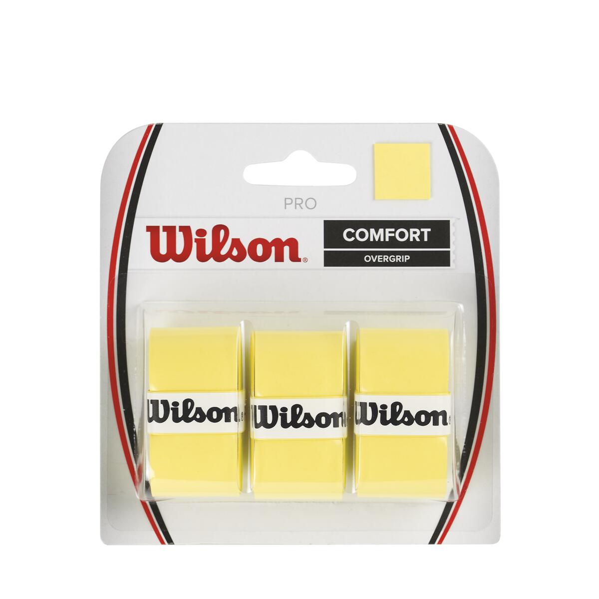 WILSON PRO OVERGRIP dzeltens 3gb./iep