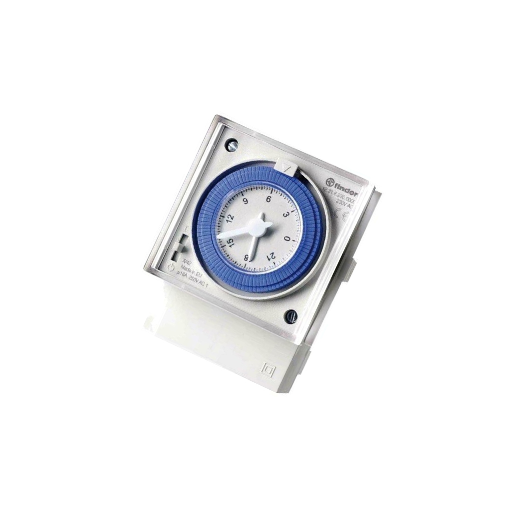 FINDER Programmable time switch; 15min÷24h; SPDT
