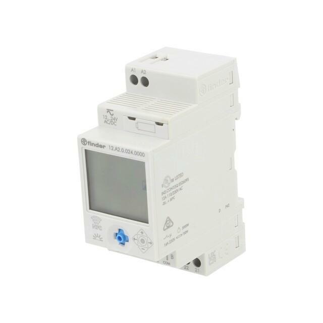 FINDER Programmable time switch; Range: 1min÷7days