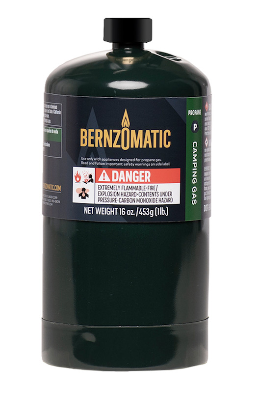 Propāna kempinga gāzes balons BERNZOMATIC, 453g