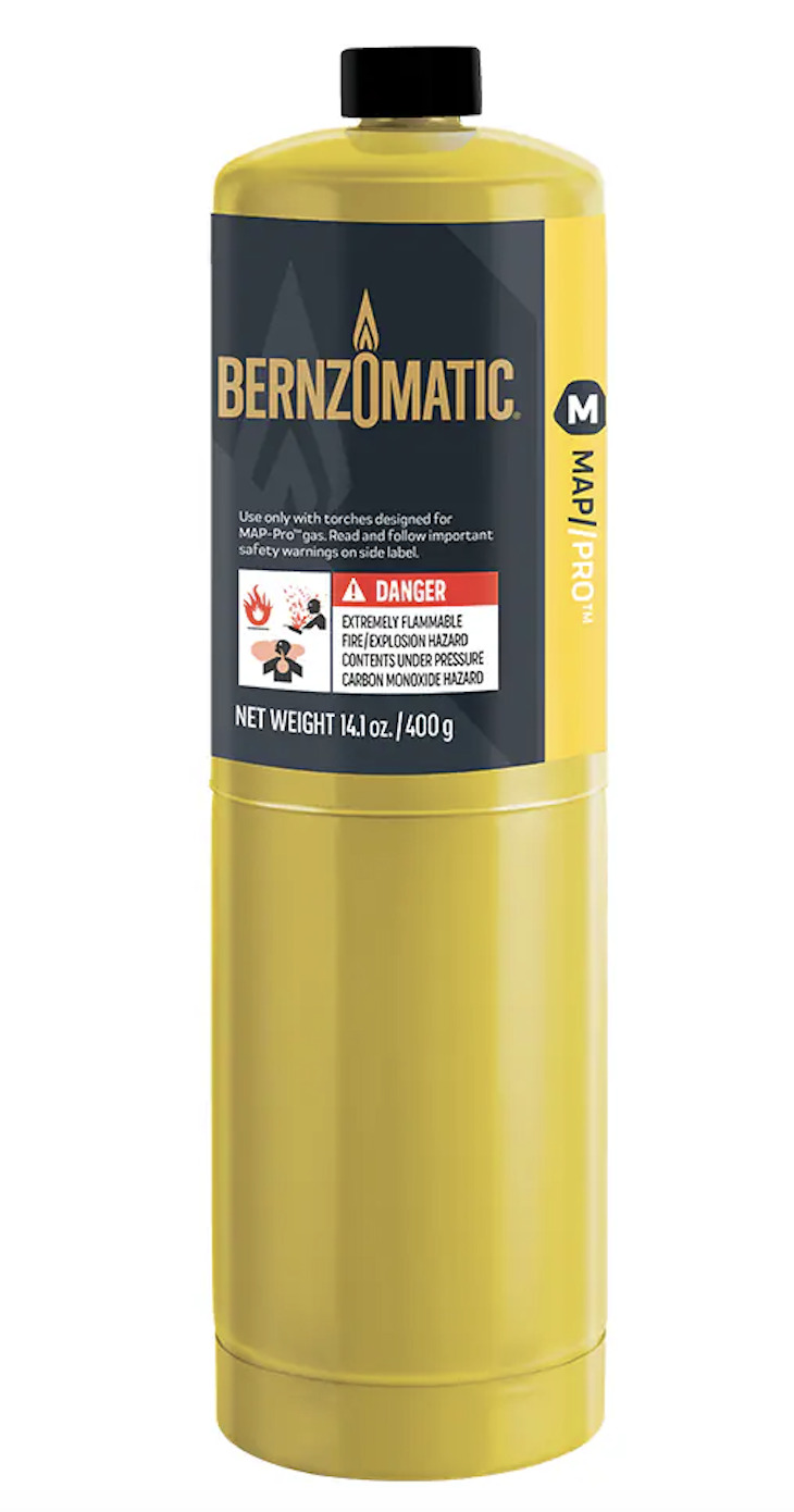 Master Propilena gāze BERNZOMATIC, 400g |