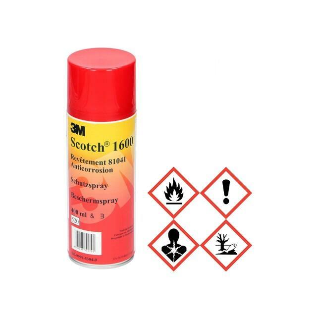 3M Protective coating; black; spray; 400ml