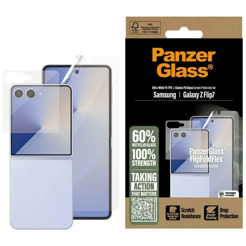 Protective Set PanzerGlass FlipFoldFlex 2-in-1 Classic