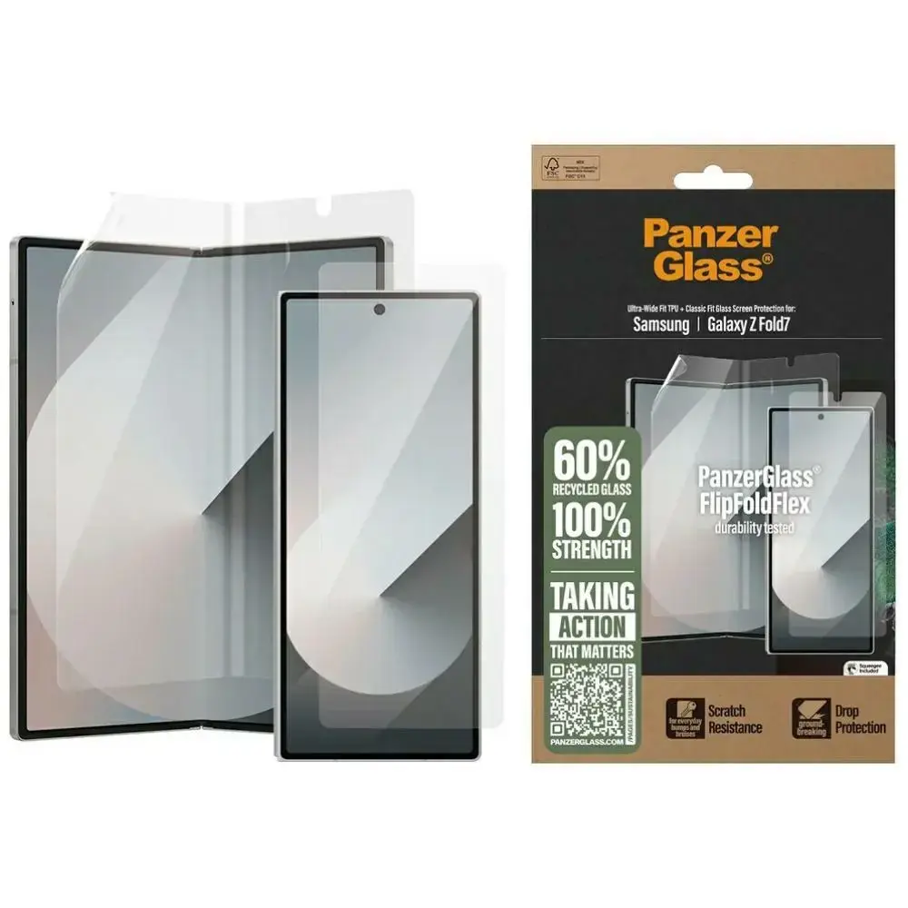 Protective Set PanzerGlass FlipFoldFlex 2-in-1 Classic