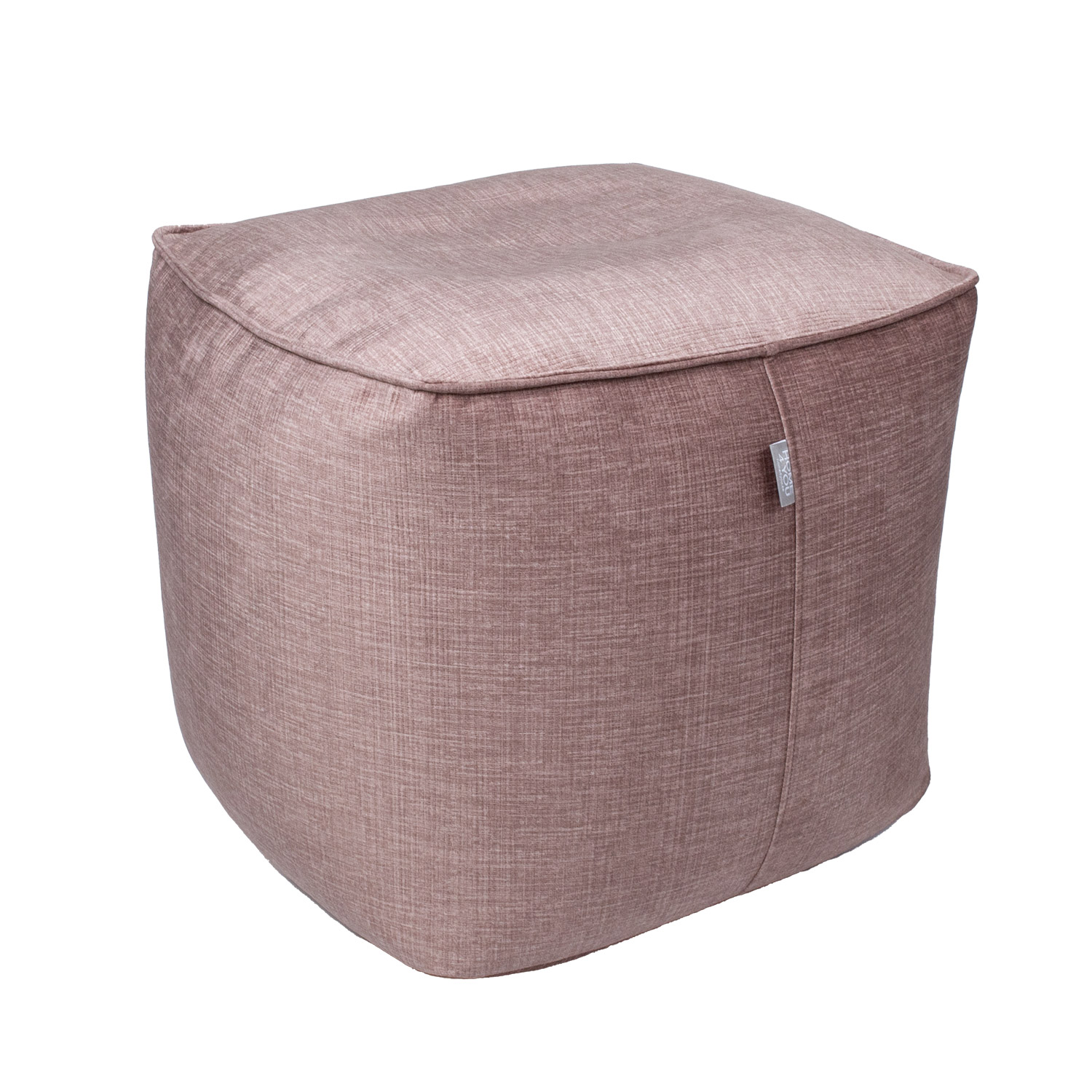 Pufs VOSS 60x60xH40cm, rozā | P0066372