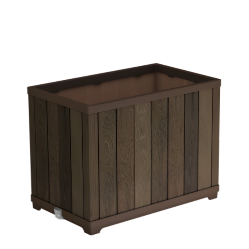 KETER Puķu pods Deco Ractangle Tall